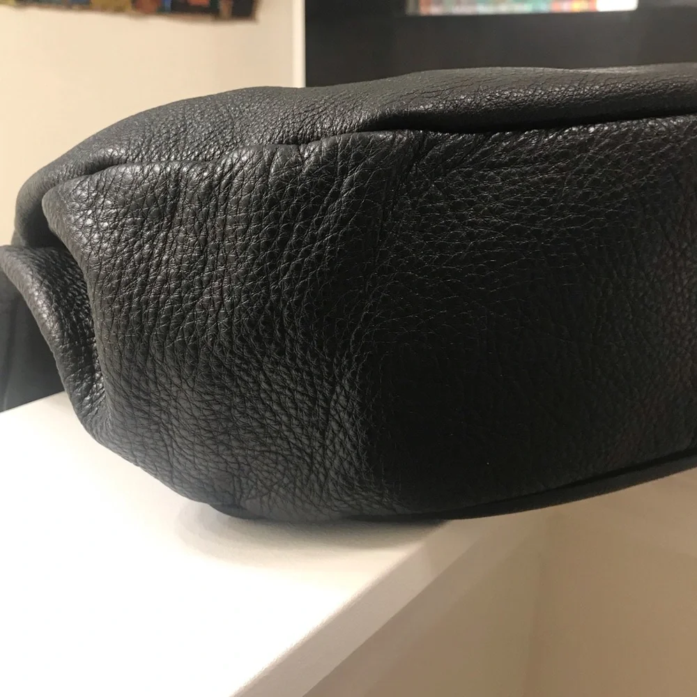 Marc Jacob Tote Hobo Black Leather Women's Bag - Picture 11 of 16